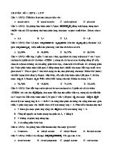 Các câu hỏi về Este - Lipit trong đề thi Đại học từ năm 2015 đến 2019